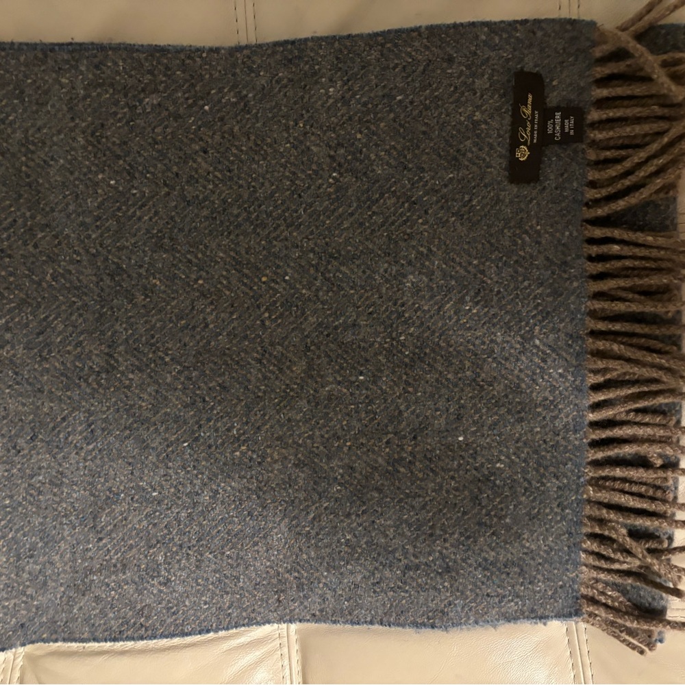 Loro Pian scarf and sweater